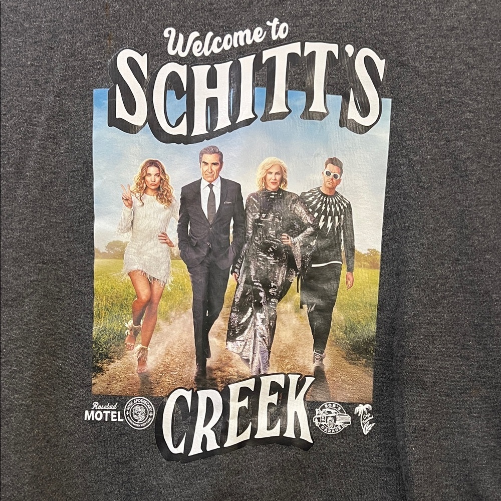 Gray Schitt's Creek Graphic Sweatshirt